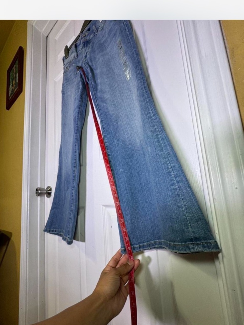 Aeropostale Women’s Light Blue Flare Jeans - Picture 7 of 8
